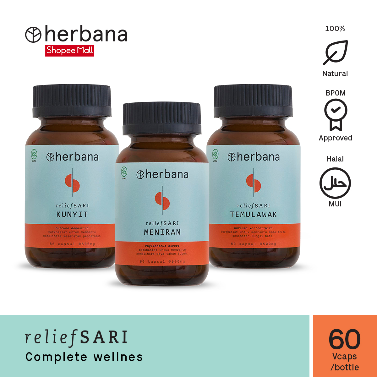 Jual Herbana Complete Wellness Pack Indonesia