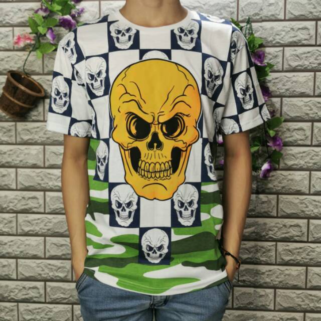Tshirt kaos marcelo burlon.kaos murah meriah