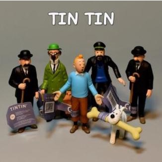 Action Figure TINTIN Isi 6