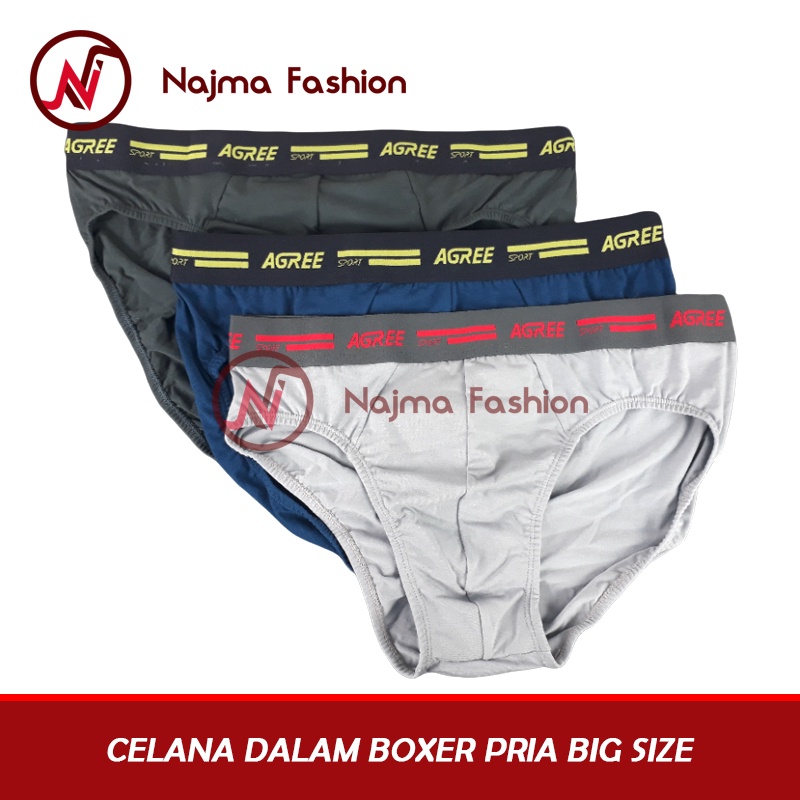N26-Big size Celana dalam pria size XXXXL XXXL-celana dalam boxer Agree