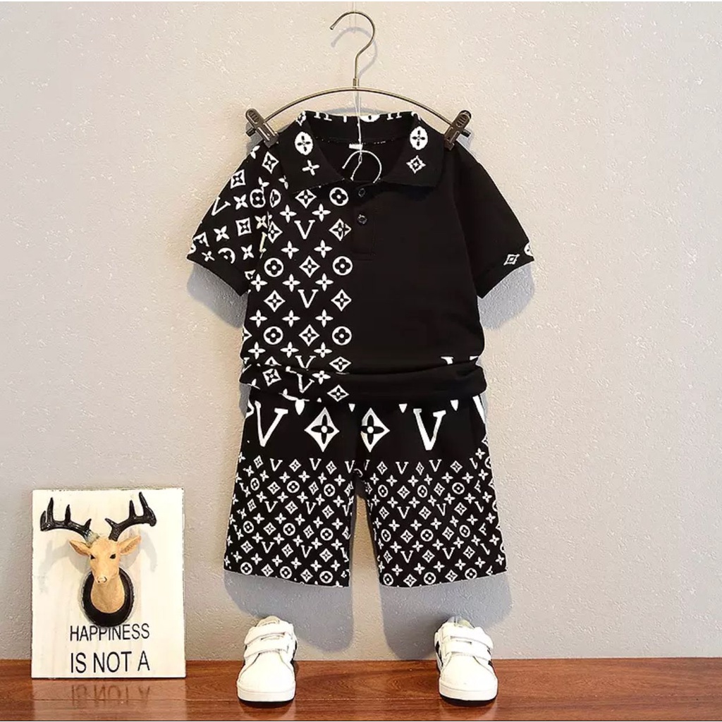 PROMO SETELAN BAJU ANAK TERBARU MOTIF POLO VL 1-5 TAHUN SETELAN BAJU ANAK LAKI LAKI SETELAN ANAK TERKINI