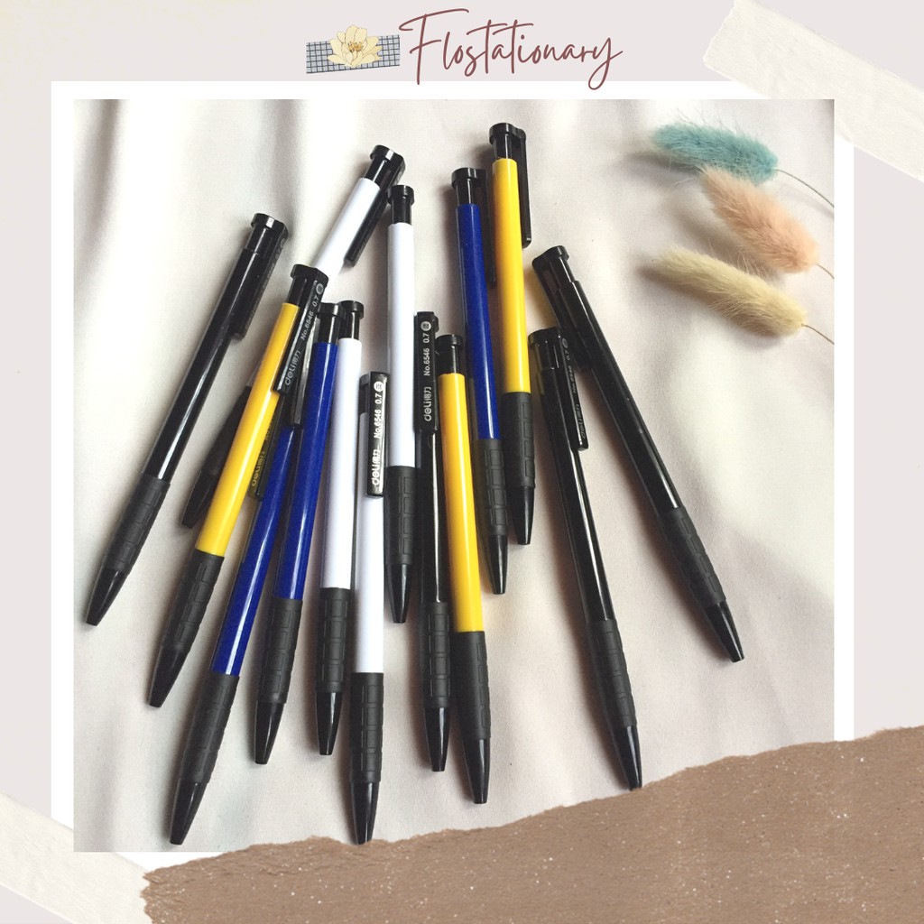 

Pulpen Deli Retractable Ballpoint 4 Varian