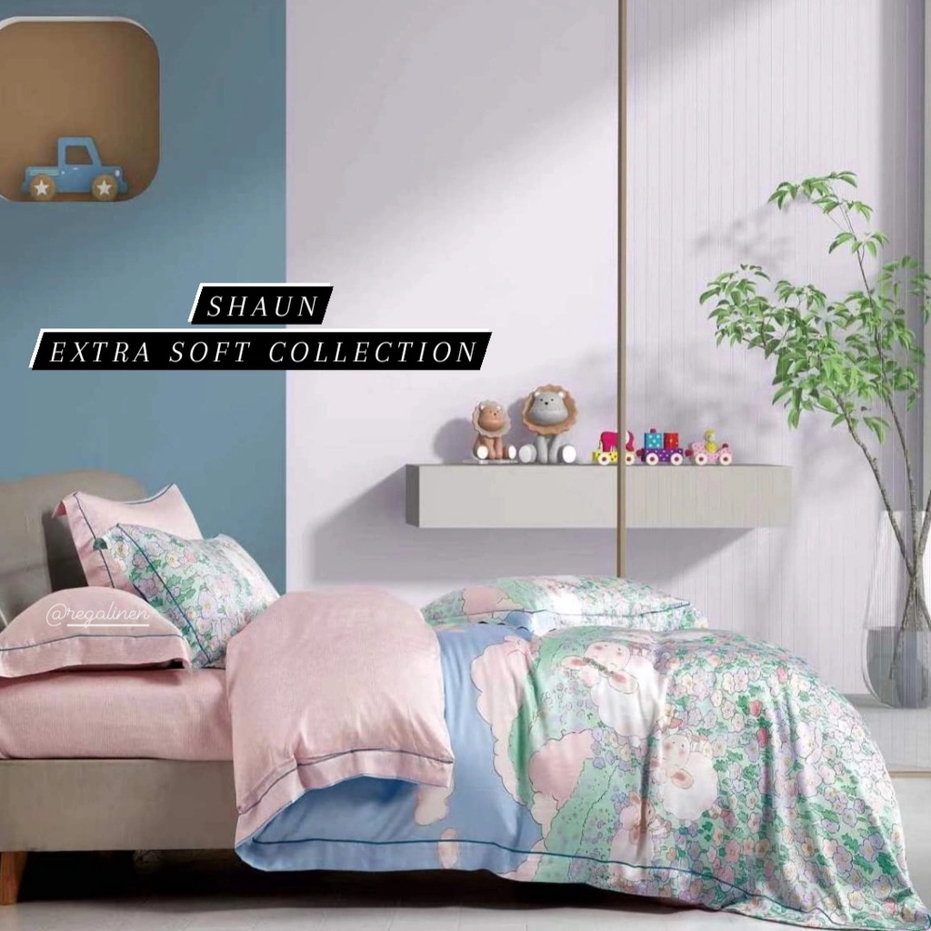 Sprei 140x200 Tencel 60s Sutra Organik Handmade Custom Ukuran Seprai Super Single Queen King Extra K