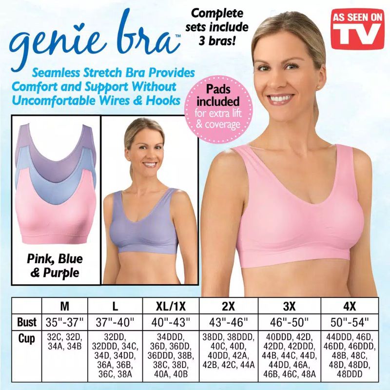 Daleman Bra colour set 3pcs / Set pakaian dalam bh warna wanita / import bra summer pastel classic