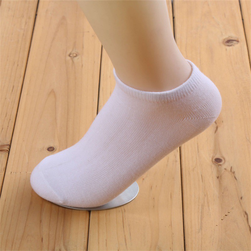 MOGYMOGY D060 Kaos Kaki Polos Wanita Pria Kaos Kaki Pendek Short Socks