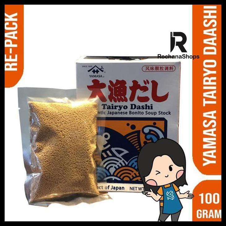 

[[ YAMASA TAIRYOU DASHI STOCK REPACK 100 GR / KALDU IKAN REPACK 100GR]]