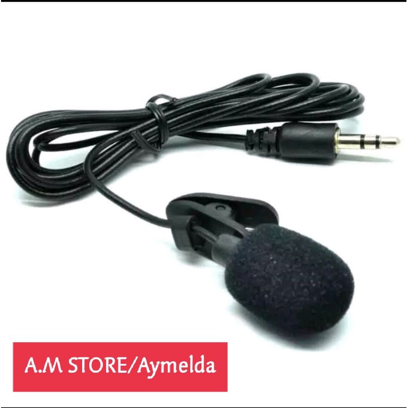 MIC HP MICROPHONE MIC CLIP MIC SMARTPHONE MIC HANDPHONE LAPTOP PC MIC YOUTUBER