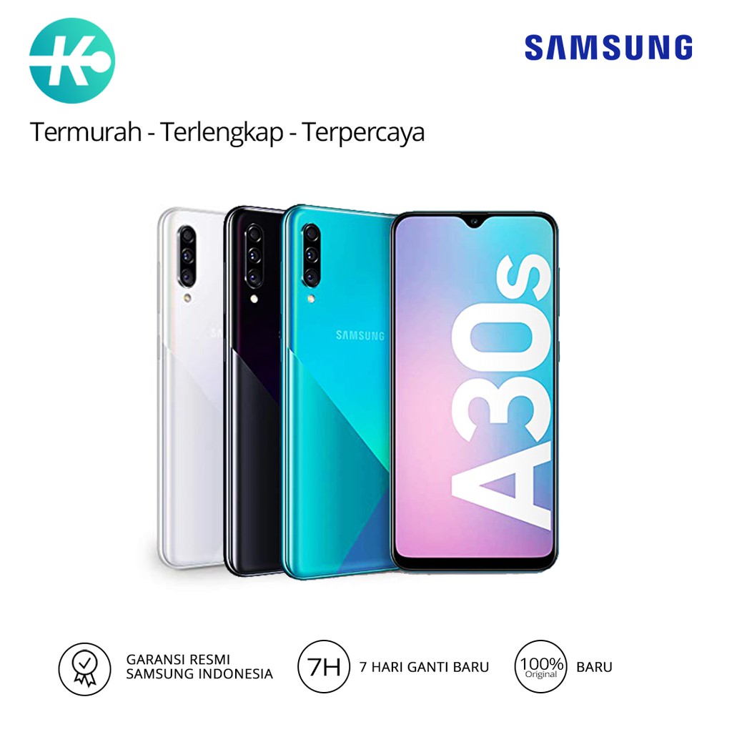 Samsung Galaxy A30s SM-A307GN 4GB/64GB Garansi Resmi    SEIN