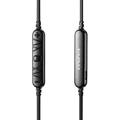 Earphone Bluetooth Sport dengan Microphone - Black