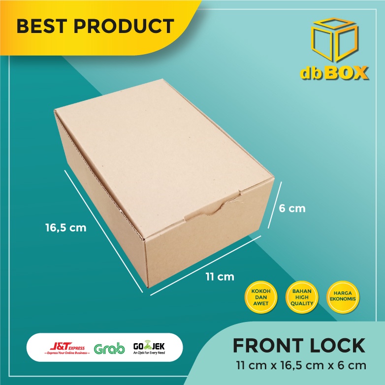 

(10pcs) Kardus 11x16,5x6 cm....Die Cut kotak aksesoris-dll model box pizza