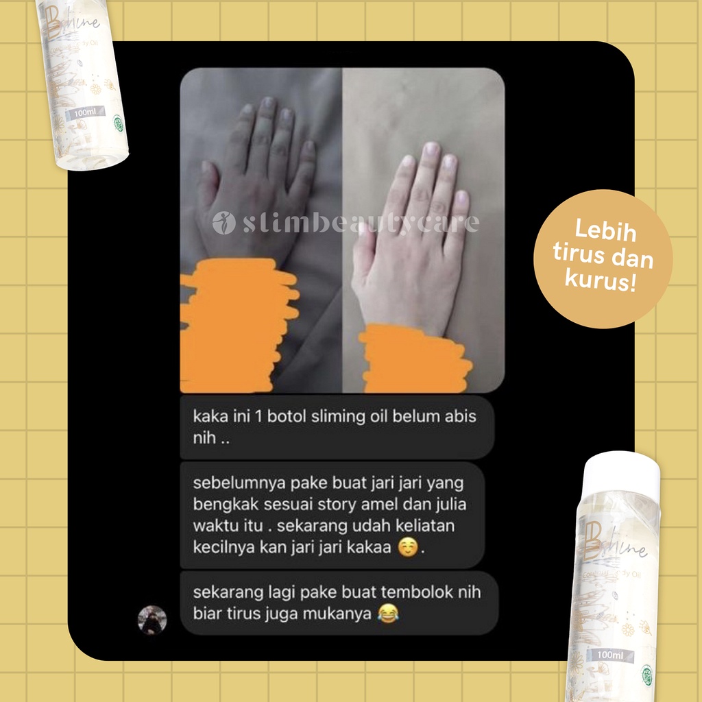 SLIMMING OIL &amp; WHITENING LOTION ( SLIMMING OLES, LOTION PEMUTIH BUSUI FRIENDLY ) BPOM