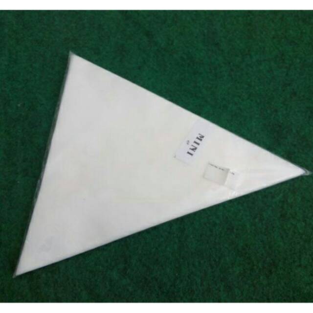 Isi 50 Plastik segitiga piping bag mini