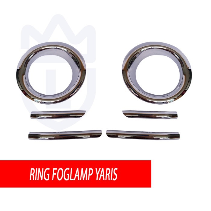 RING FOGLAMP / GARNIS LAMPU KABUT TOYOTA YARIS 2014 LOWIN 1403