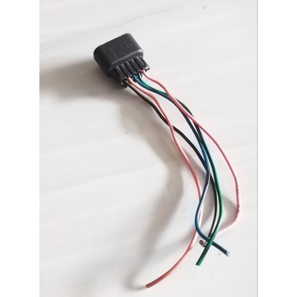 Soket kabel tp tps pin 5 original part Suzuki Satria f Fu GSX r shooter  nex ll address 115