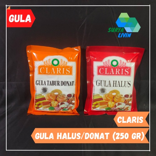 

Gula Halus Claris / Gula Donat Claris / Gula Dingin 250 gr