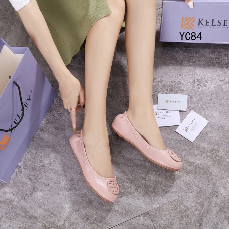 Kelsey Sepatu Flat Shoes Wanita YC84