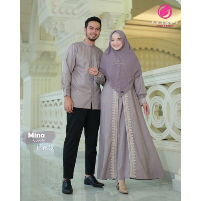 Mina Couple warna Thustle  By Fania Hijab