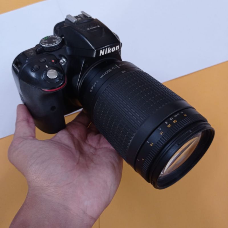 KAMERA NIKON D5300 / PAKET ZOOM -MULUS LIKE NEW-1