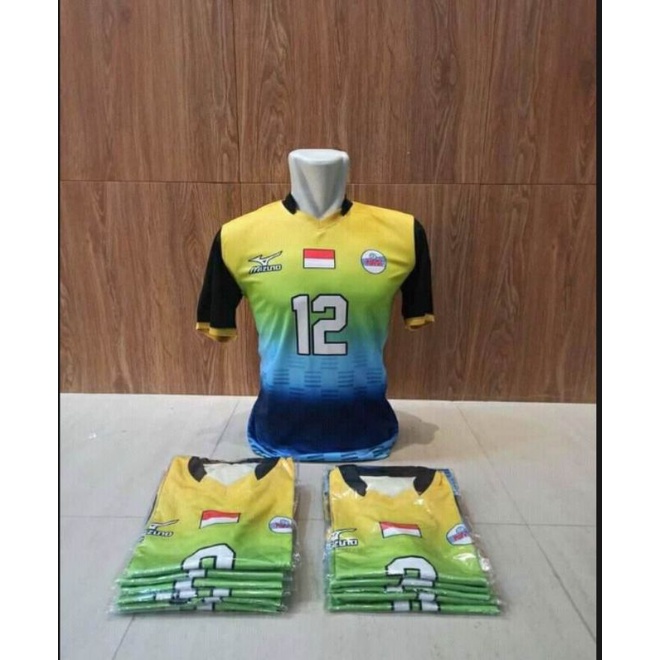 Baju Voli Jersy Olahraga bola voli printing