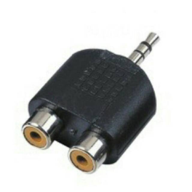 Jack cabang T RCA  mini stereo