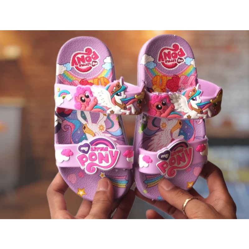 Sandal Anak Perempuan Kuda Pony,Sandal Jelly Anak Unicorn