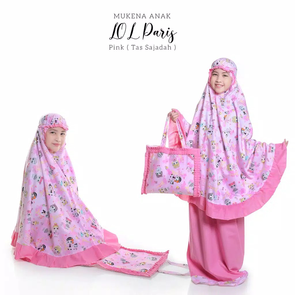 Mukena Anak Karakter Terbaru 1 - 10 Tahun