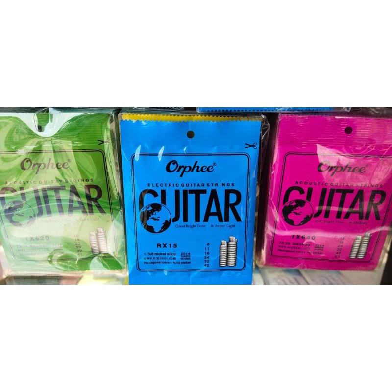 Senar Gitar Elektrik Orphee Original