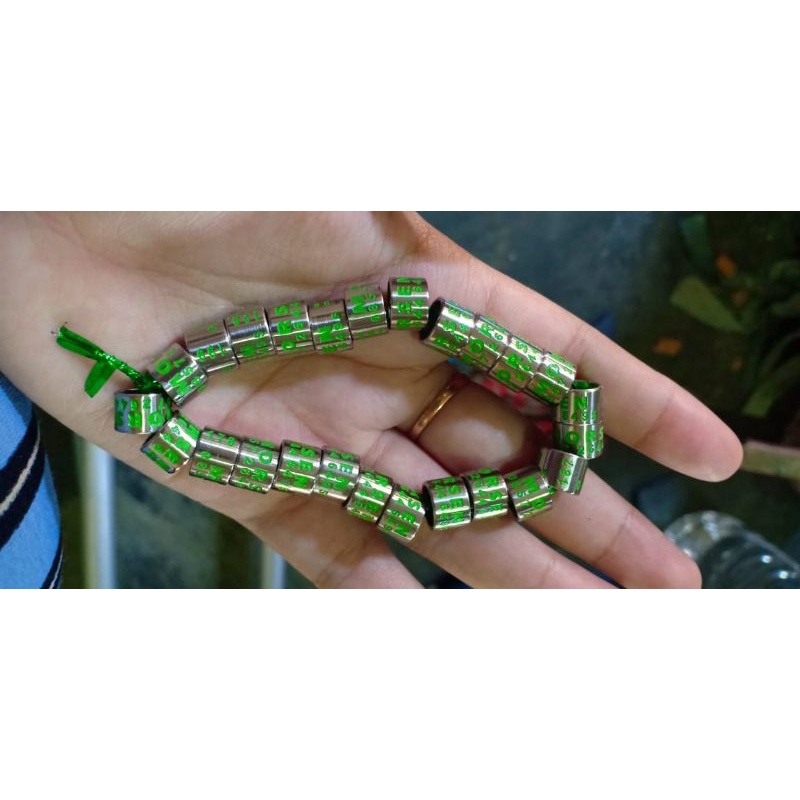 untuk 10 Ring Merpati Baja Ketrok Mesin