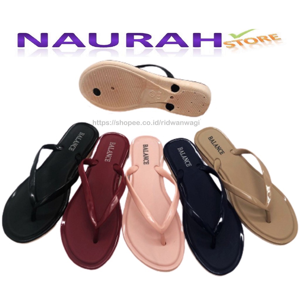 SANDAL JEPIT BALANCE JELLY 8839 &amp; L911 ORIGINAL EMPUK LENTUR CANTIK ELEGANT VERY NICE DISKON PROMO