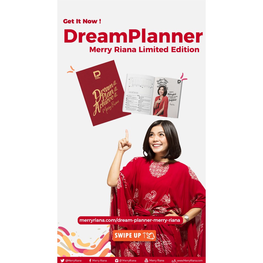 

Dream Planner Merah By Merry Riana