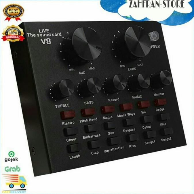 soundcard v8 mixer bluetooth audio karaoke smule