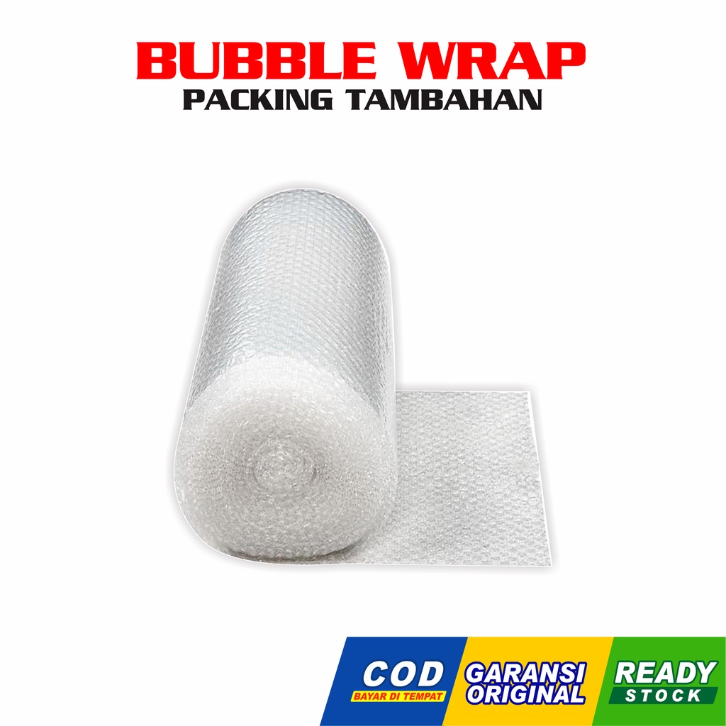 

EXTRA BUBBLE WRAP Pelindung Paket dari Kerusakan saat Pengiriman