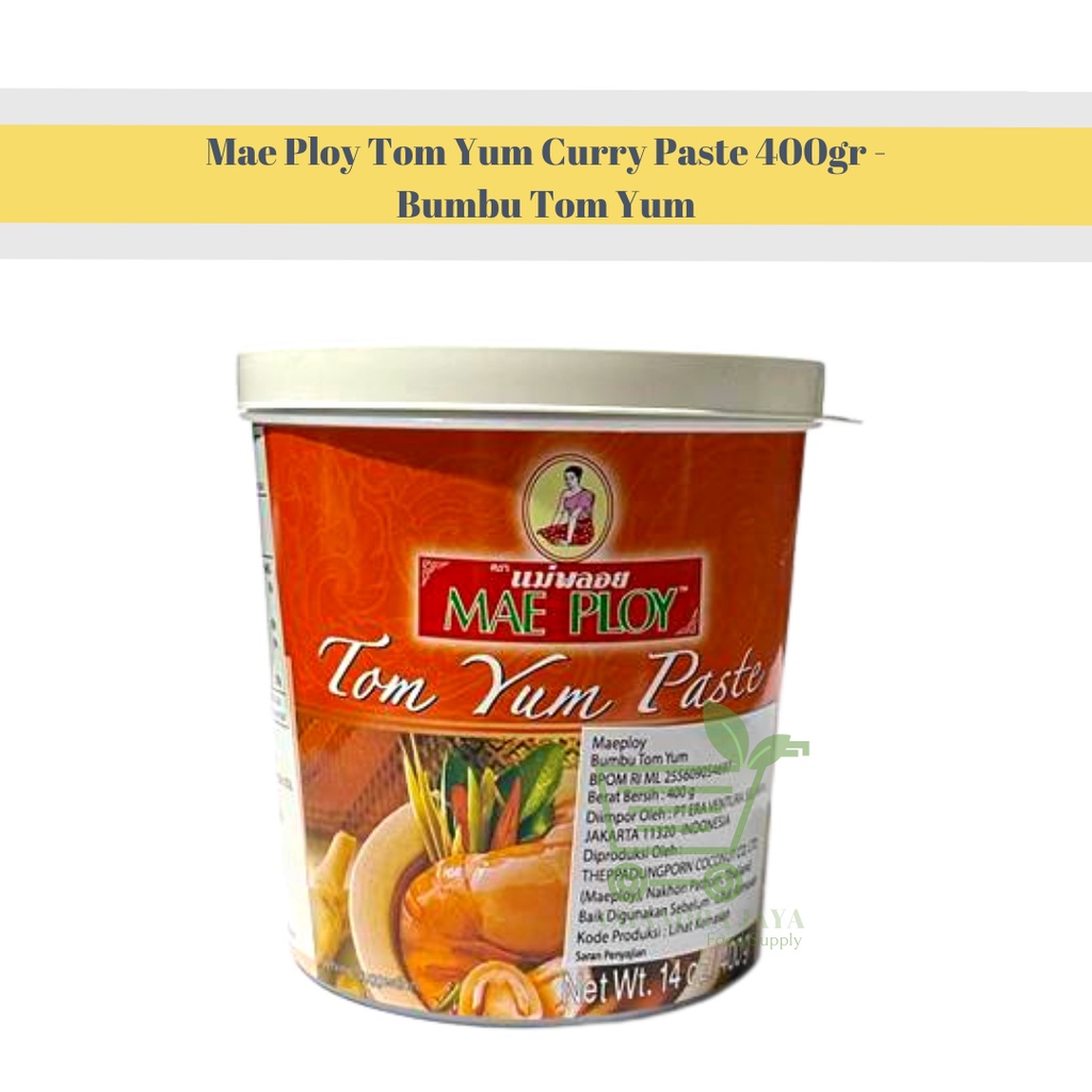 

Mae Ploy Tom Yum Curry Paste 400gr - Bumbu Tom Yum