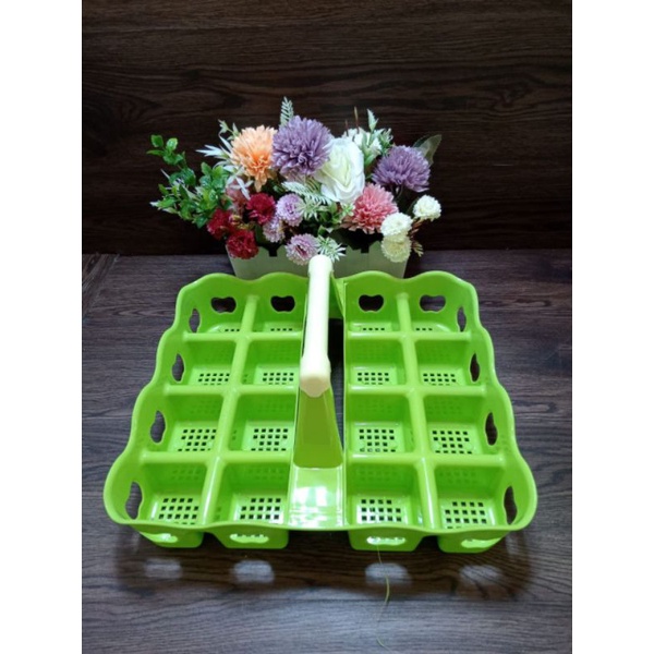 TEMPAT AQUA MINUMAN GELAS MERK GOLDEN SUNKIST / KOZUMI RAK BAKI TATAKAN AQUA GELAS / JINJINGAN AIR M