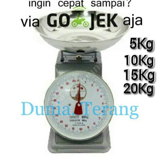 FREE ONGKIR Timbangan Buah Analog Five Goat 5Kg, 10Kg, 15Kg, 20Kg HOT