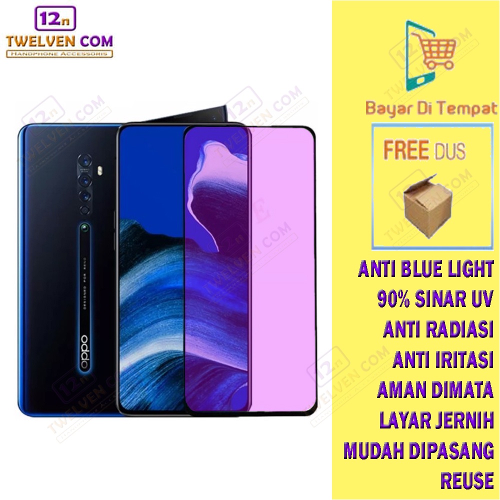 [FLASH SALE] ANTI BLUE LIGHT TEMPERED GLASS Oppo Reno 2