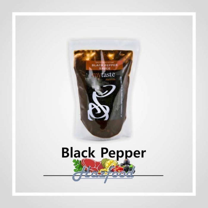 

BLACK PEPPER SAUCE 500 GRAM MERK mytaste