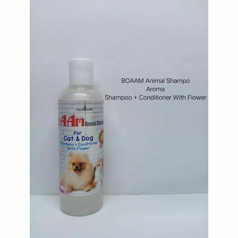 shampoo boaam 250ml / shampoo anjing / shampoo kucing / boaam shampoo 250ml
