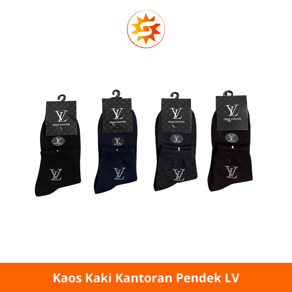 Kaos Kaki Kantoran Pendek LV / Kaos Kaki Kantor / Kaos Kaki Kerja