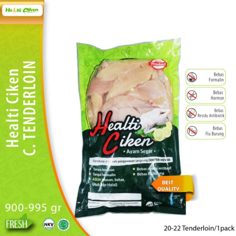 

Ayam Sehat | Tenderloin | Healti Ciken | 950-1000grm