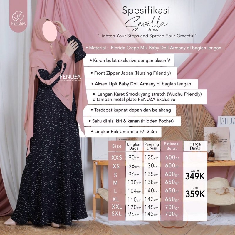 SEVILLA DRESS by FENUZA