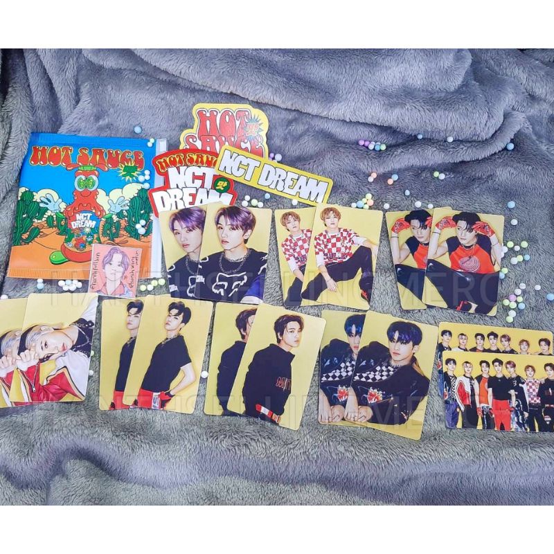 [Bisa COD] Official Sticker Pack Hot Sauce Official [Sharing] Jaemin Jeno Jisung Mark Chenle Renjun