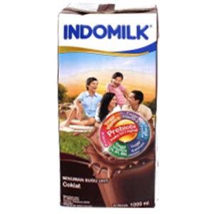 

INDOMILK SUSU CAIR UHT CHOCOLATE ATAU PLAIN 1000ML