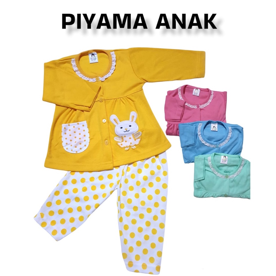 Piyama Bayi SAKU KELINCI