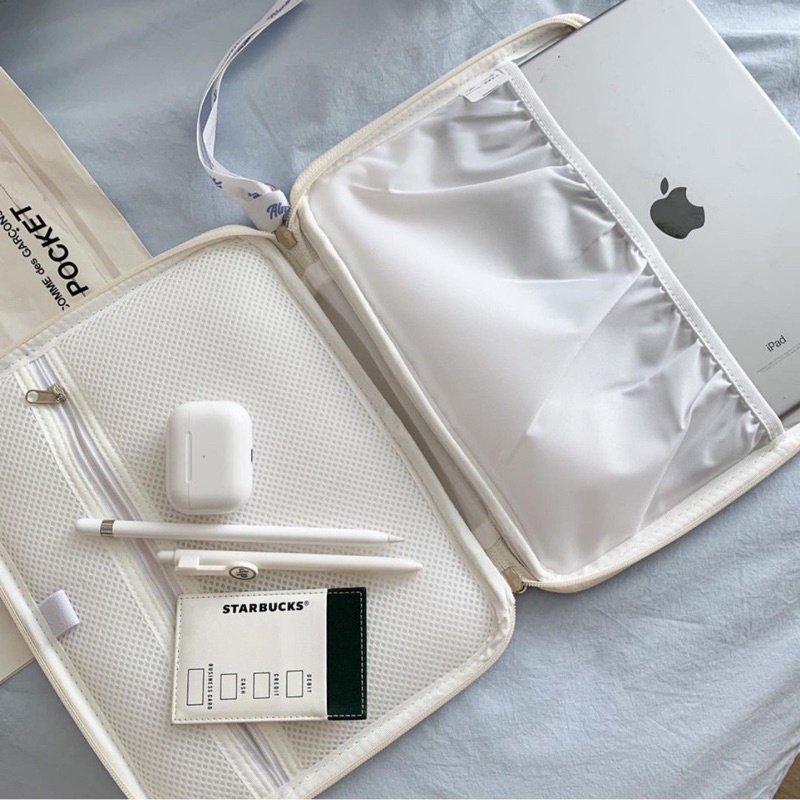 sleeve laptop ipad tablet macbook 11 13 15 inch tas pouch sarung tebal premium berkualitas aesthetic kekinian viral murah TL09