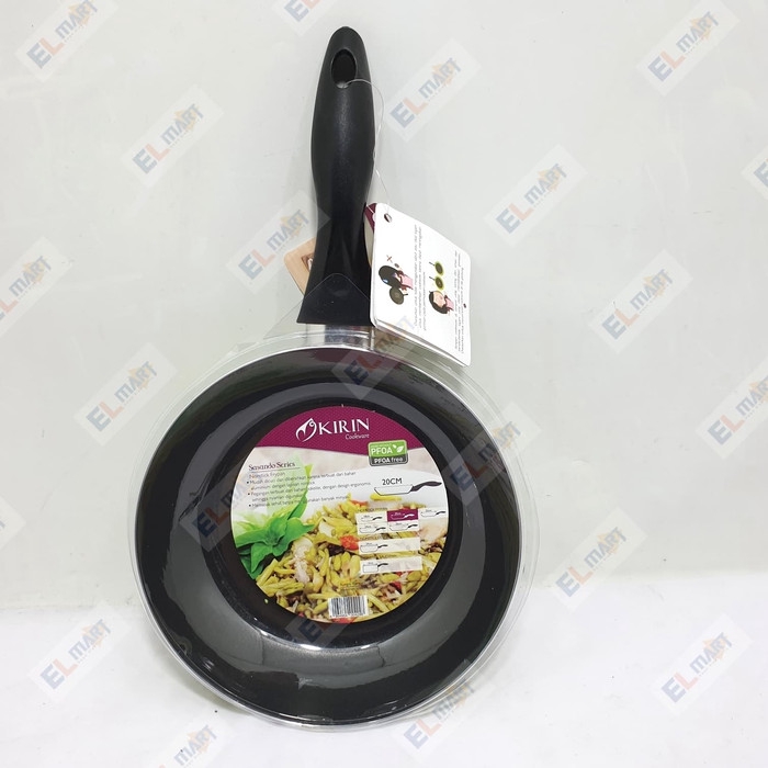 KIRIN Frypan teflon Sasando 20cm wajan anti lengket 20 cm fry pan Frypan teflon kirin 20cm