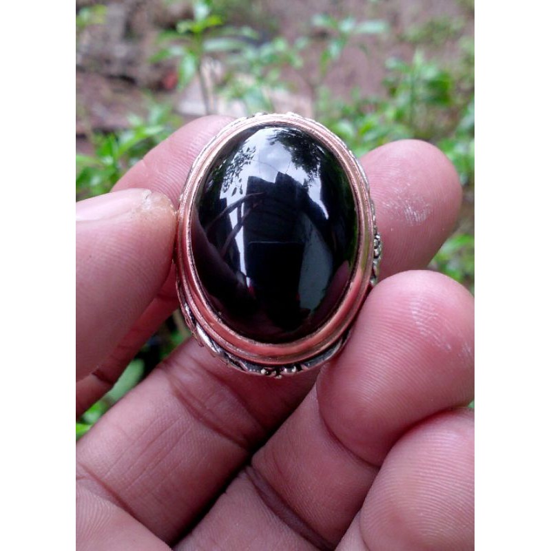 Cincin batu akik Yaman Jaza HABASYI al Yemeni asli batu bukn sintetis bukan bacan doko pirus008