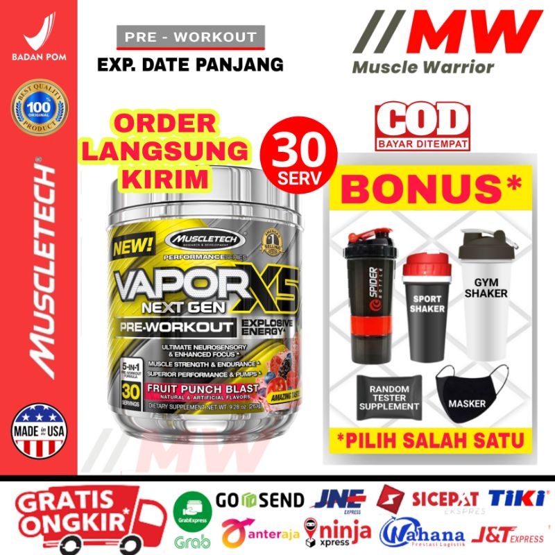 Vapor X5 Next Gen Muscletech Vapor X5 Next Gen 30 Serv Pre Workout Vapor Next Gen 30 serving Musclet