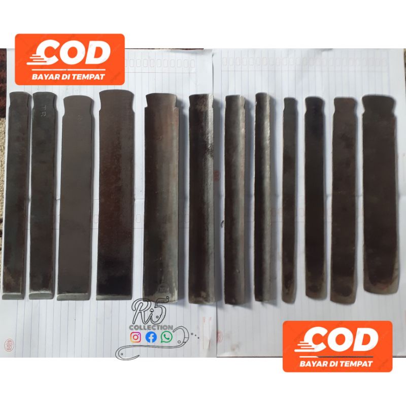 PAHAT / TATAH UKIR KAYU SERBA 4PCS PENYILAT / PENILAB PENGUKU KOL LENGKUNG SATU SET