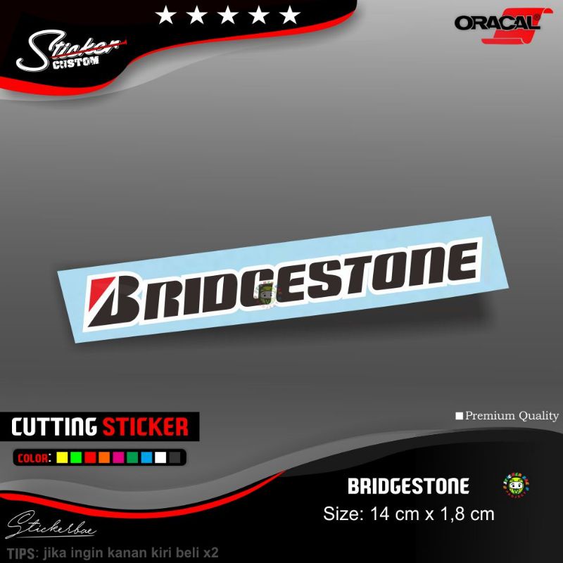 Sticker ipone bridgestone pertamina akrapovic mugenpower zero gravity cutting sticker tumpuk